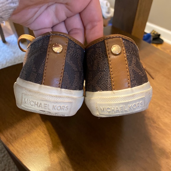 Michael kors shoes size 7 brown/gold - Picture 6 of 8
